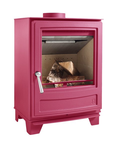 Hamlet 5 Solid Fuel Stove in Custom Bold Colours for Wood/Multi Fuel 5kw with 9m Flue