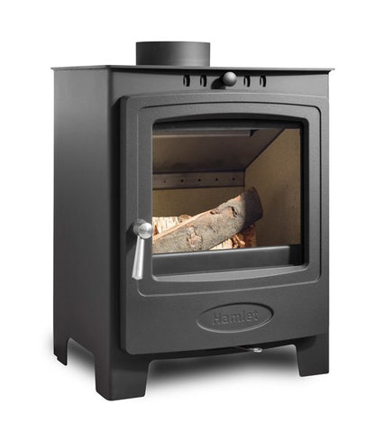 Hamlet 5 Solid Fuel Stove in Custom Bold Colours for Wood/Multi Fuel 5kw with 9m Flue