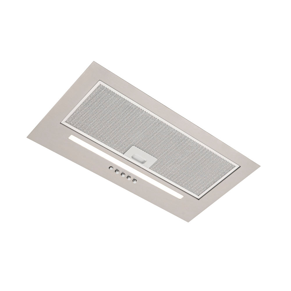 Built Into Canopy Stainless Steel Extractor Luxury Luxair TGCCH55CANSS 55 cm Cooker Hood