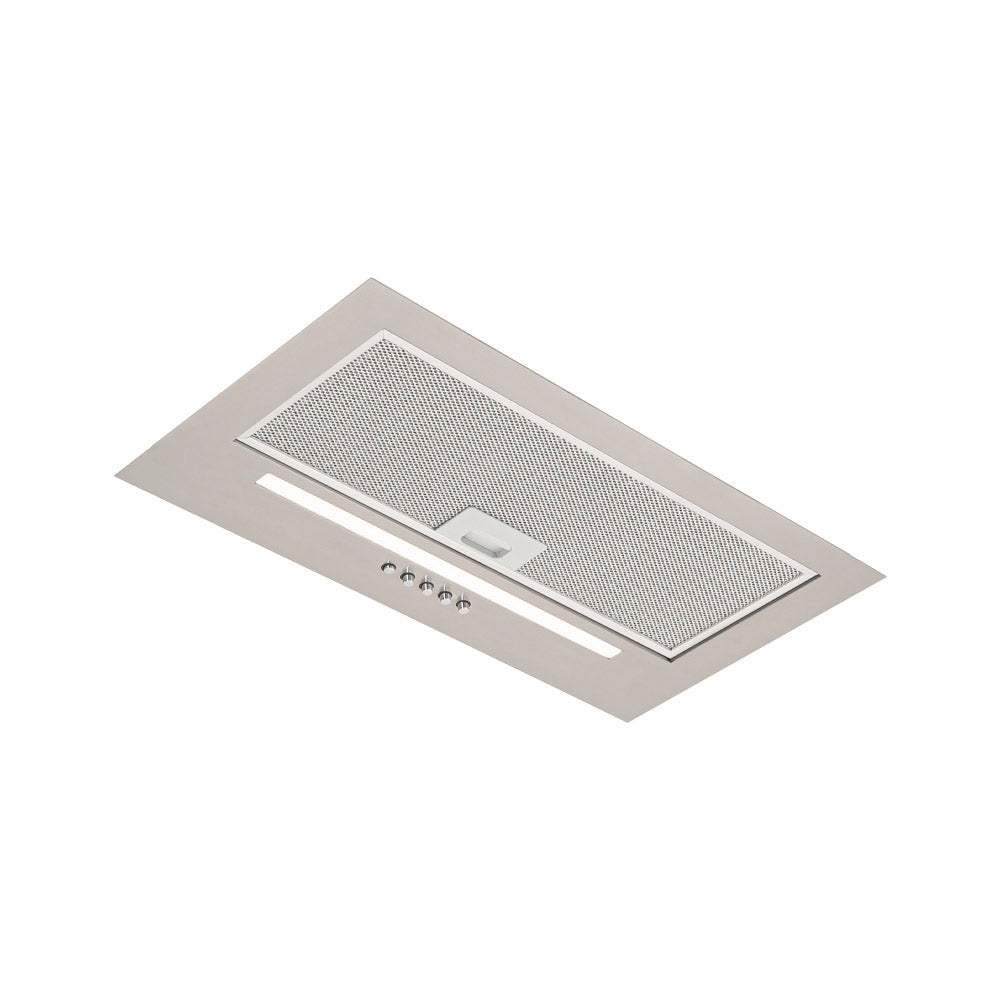 Built Into Canopy Stainless Steel Extractor Luxury Luxair TGCCH55CANSS 55 cm Cooker Hood