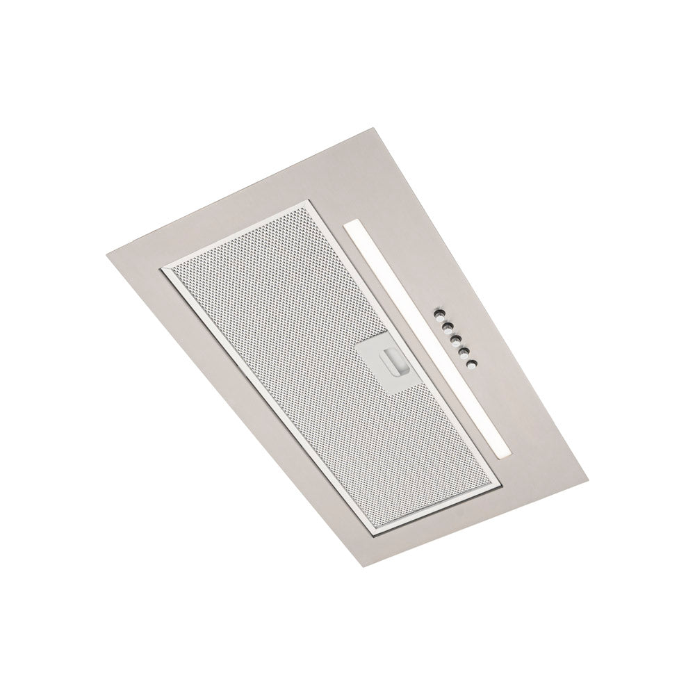 Built Into Canopy Stainless Steel Extractor Luxury Luxair TGCCH55CANSS 55 cm Cooker Hood