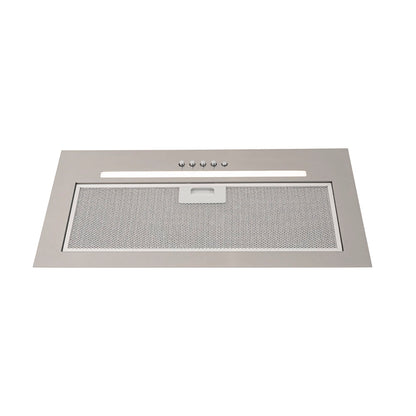 Built Into Canopy Stainless Steel Extractor Luxury Luxair TGCCH55CANSS 55 cm Cooker Hood