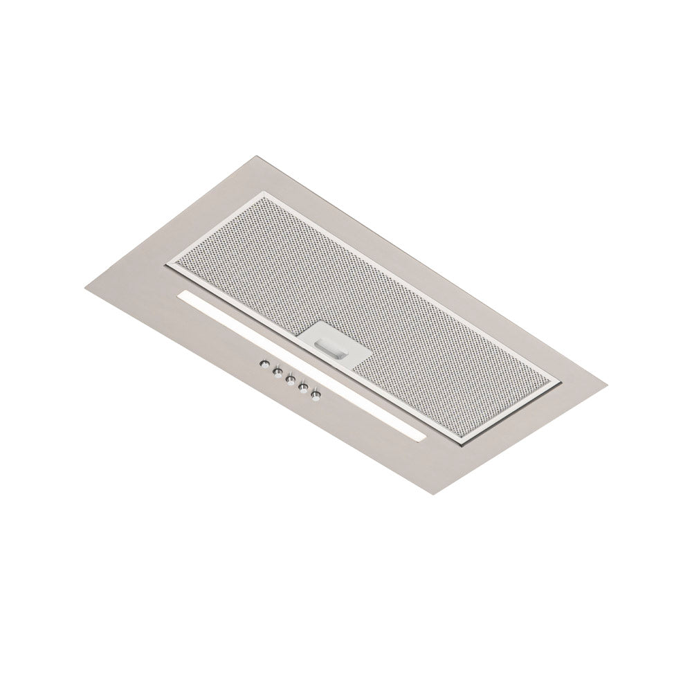 Built Into Canopy Stainless Steel Extractor Luxury Luxair TGCCH55CANSS 55 cm Cooker Hood