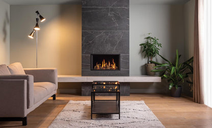 Gazco Onyx Avanti 65-1 Conventional Flue Log Effect Gas Fire with Edge Plus Frame