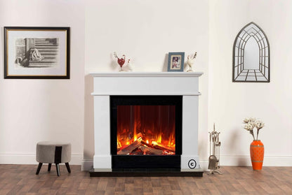 ICONIC 750mm Electric Fire EICONHD75 with SOLARFLAME Deluxe Log