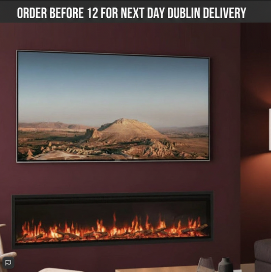 Gazco Atmos Fire FX 195r Slimline Electric Feature Media Wall Fire