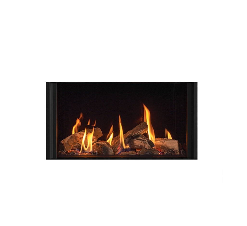 Gazco Onyx Avanti 65 Balanced Flue Log Effect Gas Fire with Expression Frame