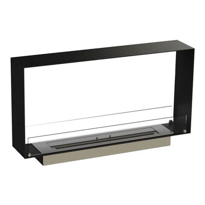 ScandiFlame Foco 1T Meter Double Side Bioethanol Tunnel Fire.