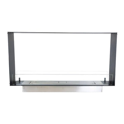 ScandiFlame Foco 1T Meter Double Side Bioethanol Tunnel Fire.