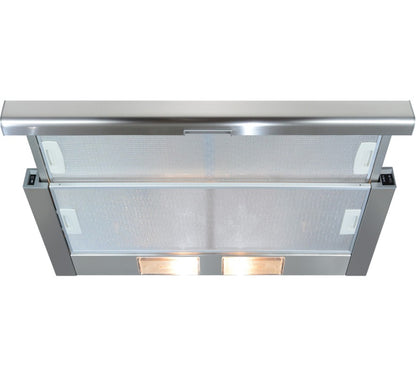 CDA CTE Telescopic Range of Extractor Cooker Hoods in Stainless Steel 90cm