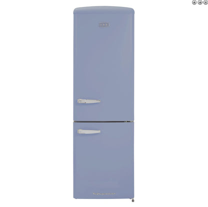 CDA Florence Retro 50s-Style Frost Free Fridge Freezer -H 199 cm x W 60 cm x D 72.5 cm
