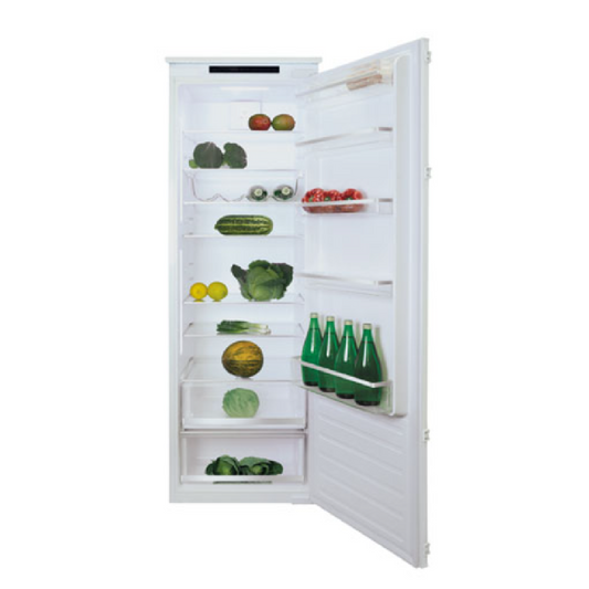 CDA FW822 Integrated Full Height Larder Fridge