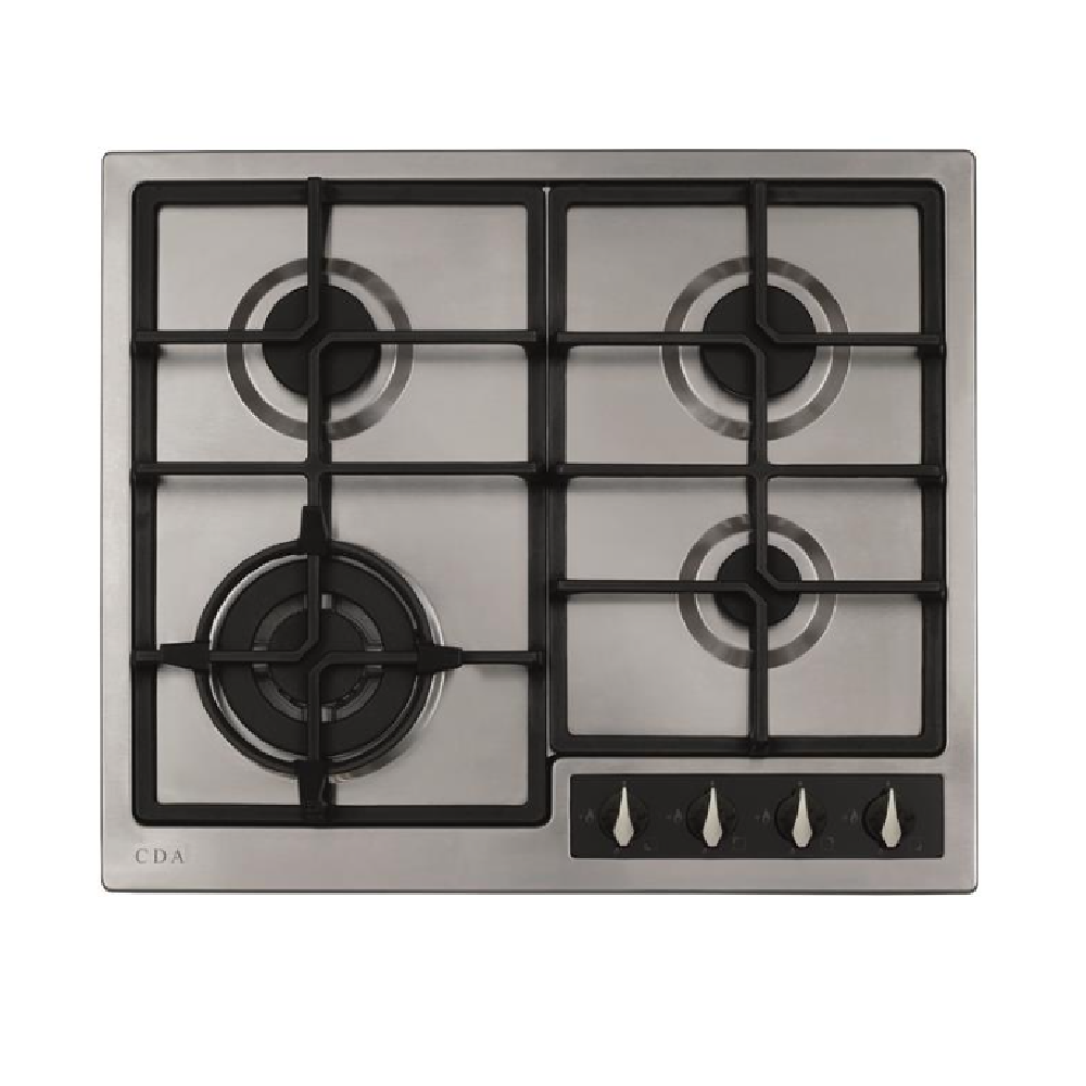 CDA HG6351SS Four Burner Gas Hob