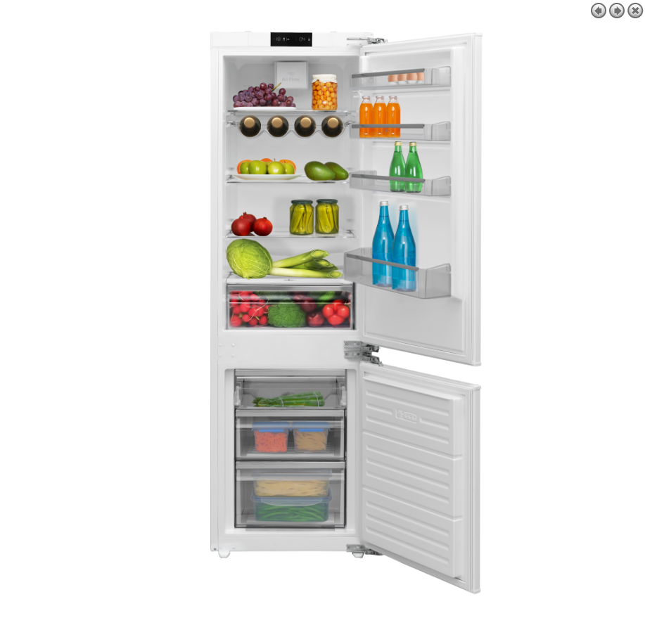 CDA Built In Pack F: Integrated Frost Free Firdge Freezer with 13 Place Dishwasher