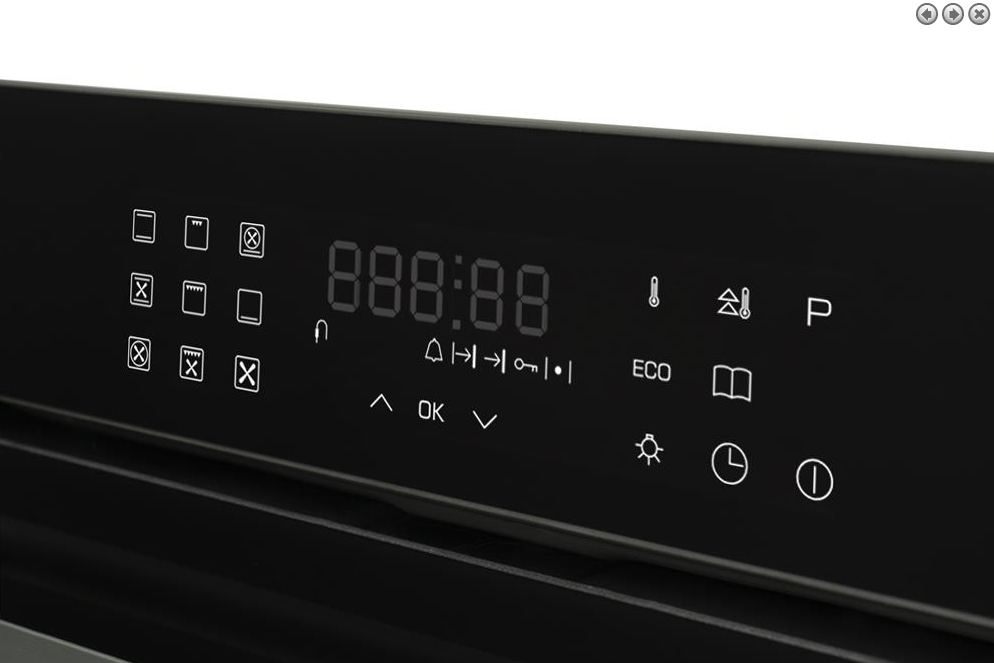 CDA Kitchen Appliance Premium Pack E: Built-In 2 by 13-Function Pyrolytic Ovens with Frameless 5-Zone Induction Hob