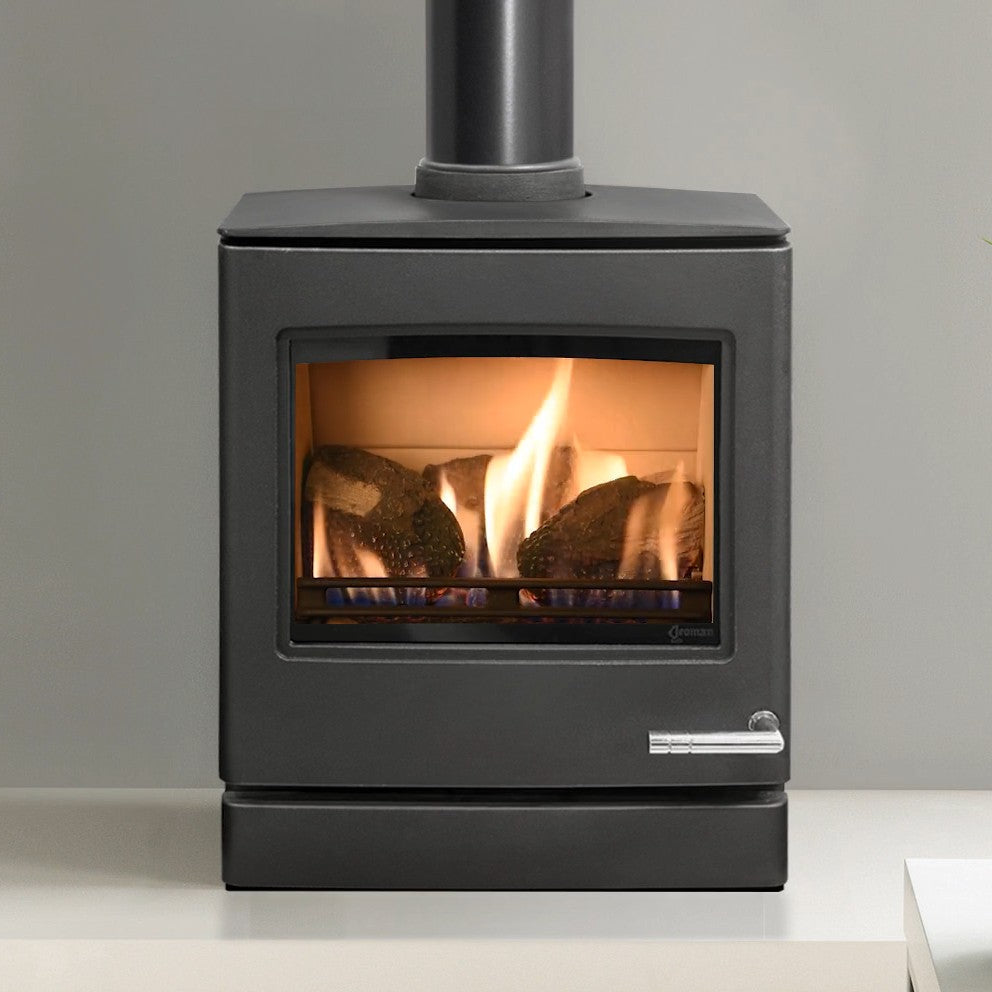 Gazco CL5 Balanced Flue Gas Stove – High Efficiency Log Effect Gas Stove