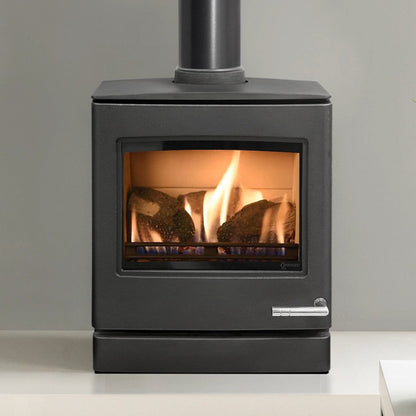 Gazco CL5 Balanced Flue Gas Stove – High Efficiency Log Effect Gas Stove