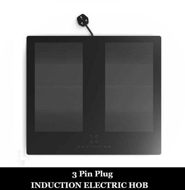 Cata UBFLEX60 60cm Flex Zone 13 Amp Induction Hob Black Glass 3 Pin Plug Induction Hob