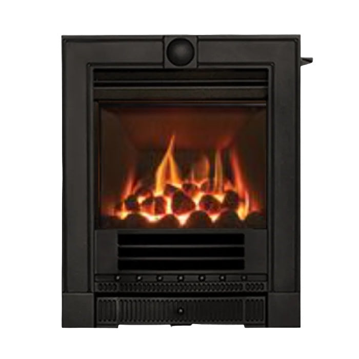 Gazco Logic HE Conventional Flue Log Effect Gas Fire with Cast Winchester Frame