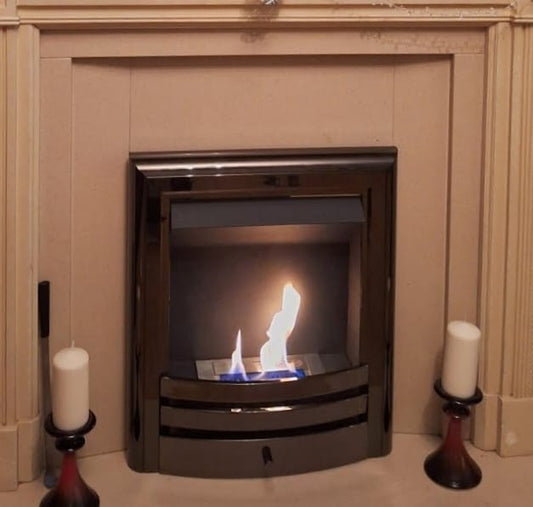 Bio-Flame Contour Real Flame Bioethanol Inset Fire for Fireplaces (3kW)