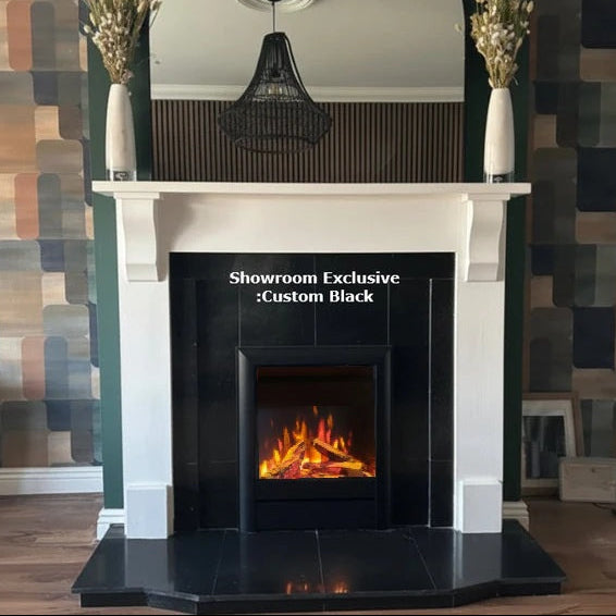 Wildfire Ravel 400e Electric Fire in Matt Black