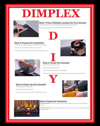 Dimplex Cassette Optimyst Water Vapour Electric Fire