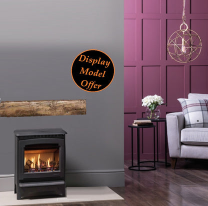Gazco Small Marlborough 2 Balanced Flue Rear Wall Exit Flue Gas Stove No Chimney Required