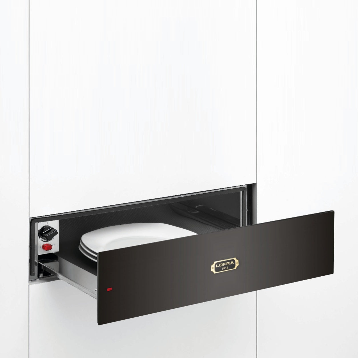 DOLCEVITA I66A 60CM INTEGRATED BUILT IN WARMING DRAWER MATT BLACK