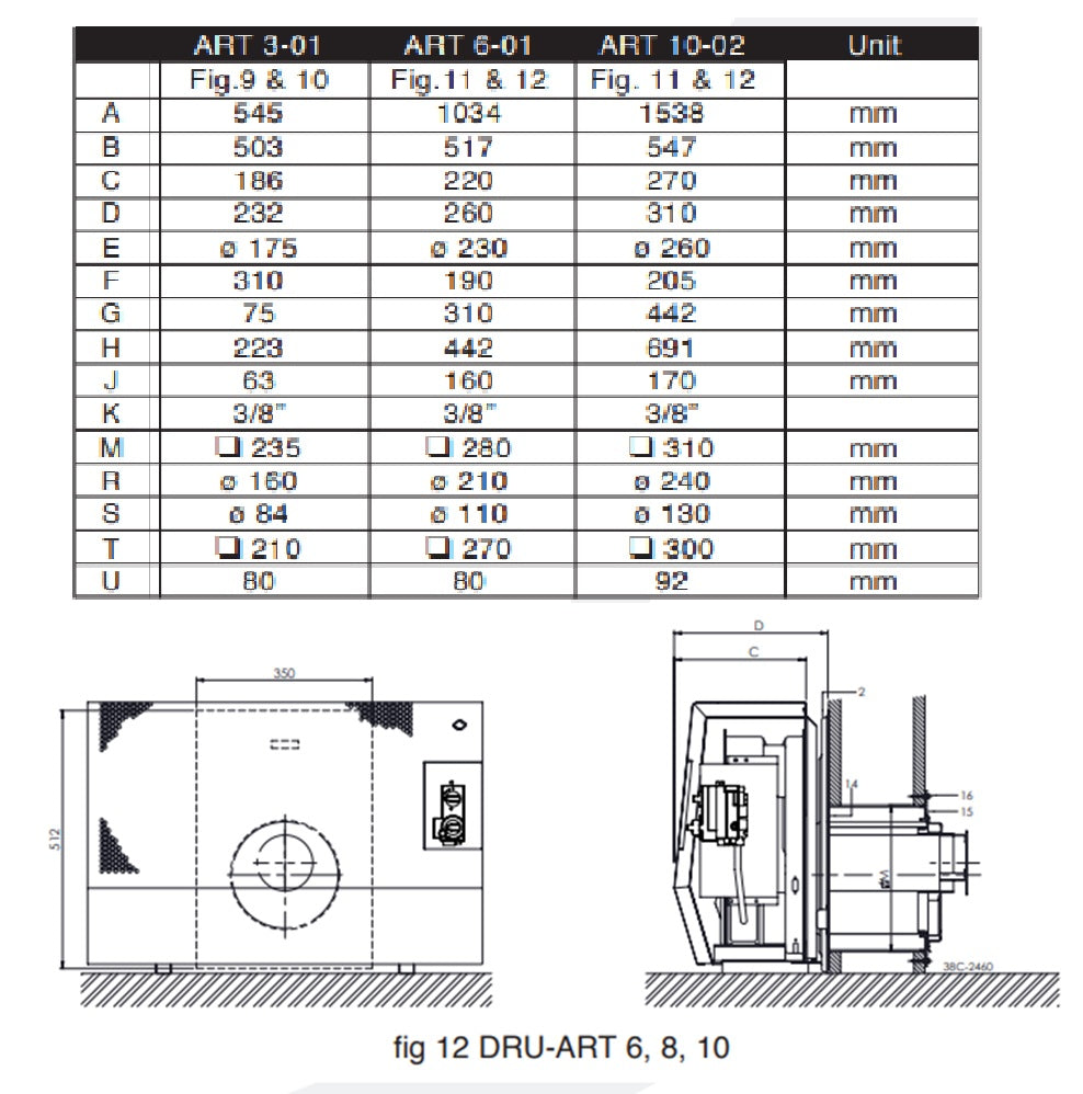 Dru Arts Gas Balanced Flued Wall Mounted Gas Heaters In Ivory White
