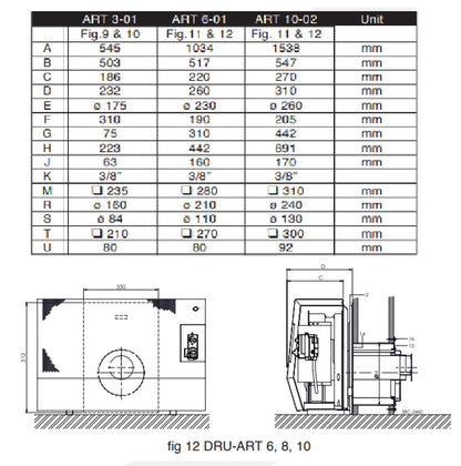 Dru Arts Gas Balanced Flued Wall Mounted Gas Heaters In Ivory White