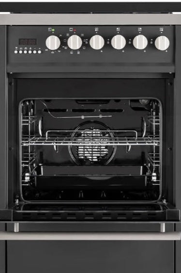 Meireles E916 X 90cm Professional Dual Fuel Cooker in Stainless Steel Main Oven