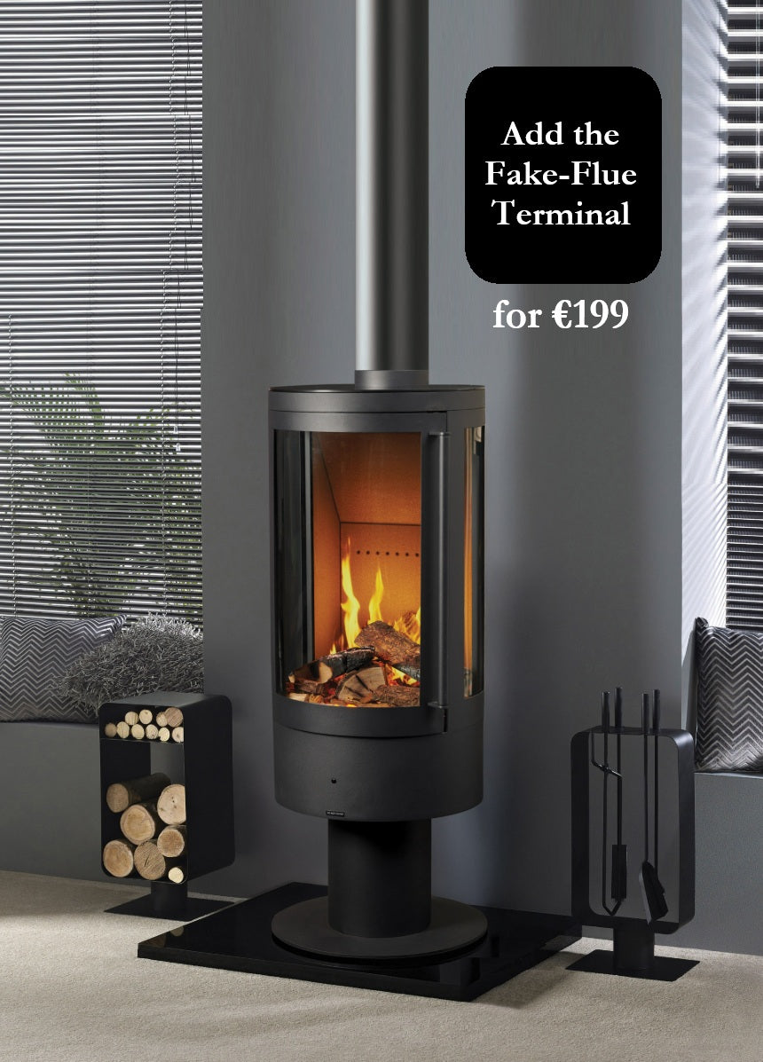 TrueFlame Elegance 3DX Elegance Pedastal Electric Stove by Solution Electric Fires