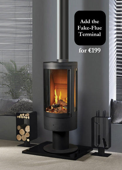 TrueFlame Elegance 3DX Elegance Pedastal Electric Stove by Solution Electric Fires