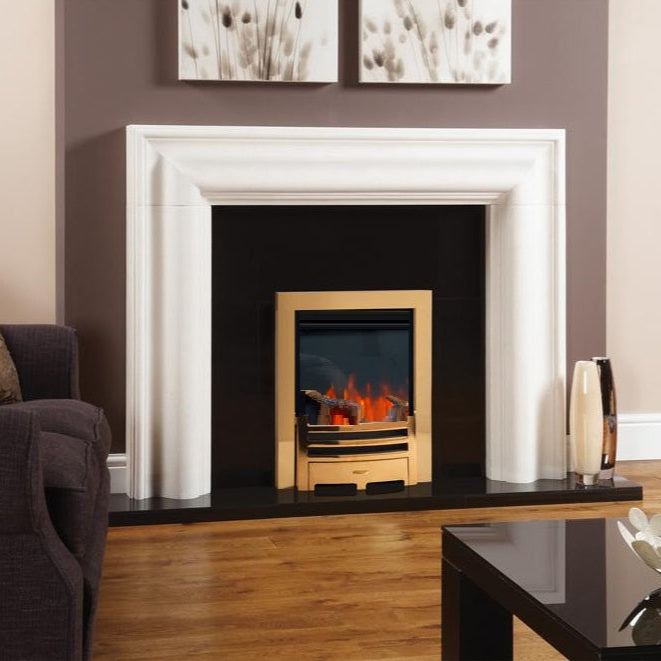 16" AtmosFire FX Budget Value Electric Fire with Log Effect with Brass Frame