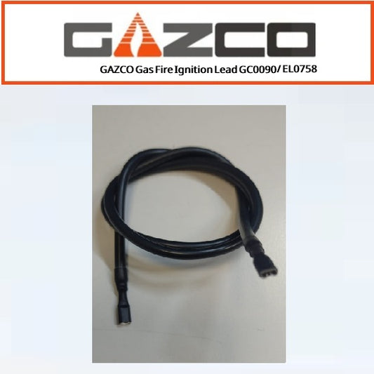 GAZCO Gas Fire Ignition Lead GC0090 /EL0578 high-voltage current carrier from igniter