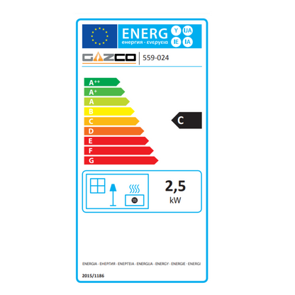 Gazco Small Marlborough2 Balanced Flue Gas Stove