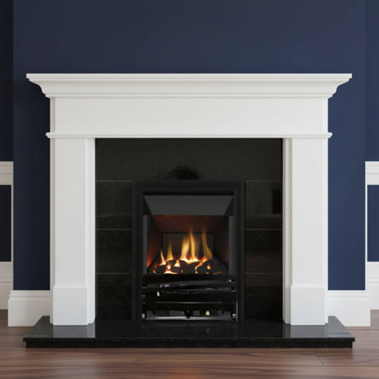 Ekofire 4015 Slimline Glass Fronted Coal Effect Gas Fire - The Maynooth