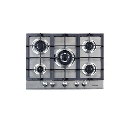 Nordmende TGCHGX703IX Stainless Steel 5 Burner Hob
