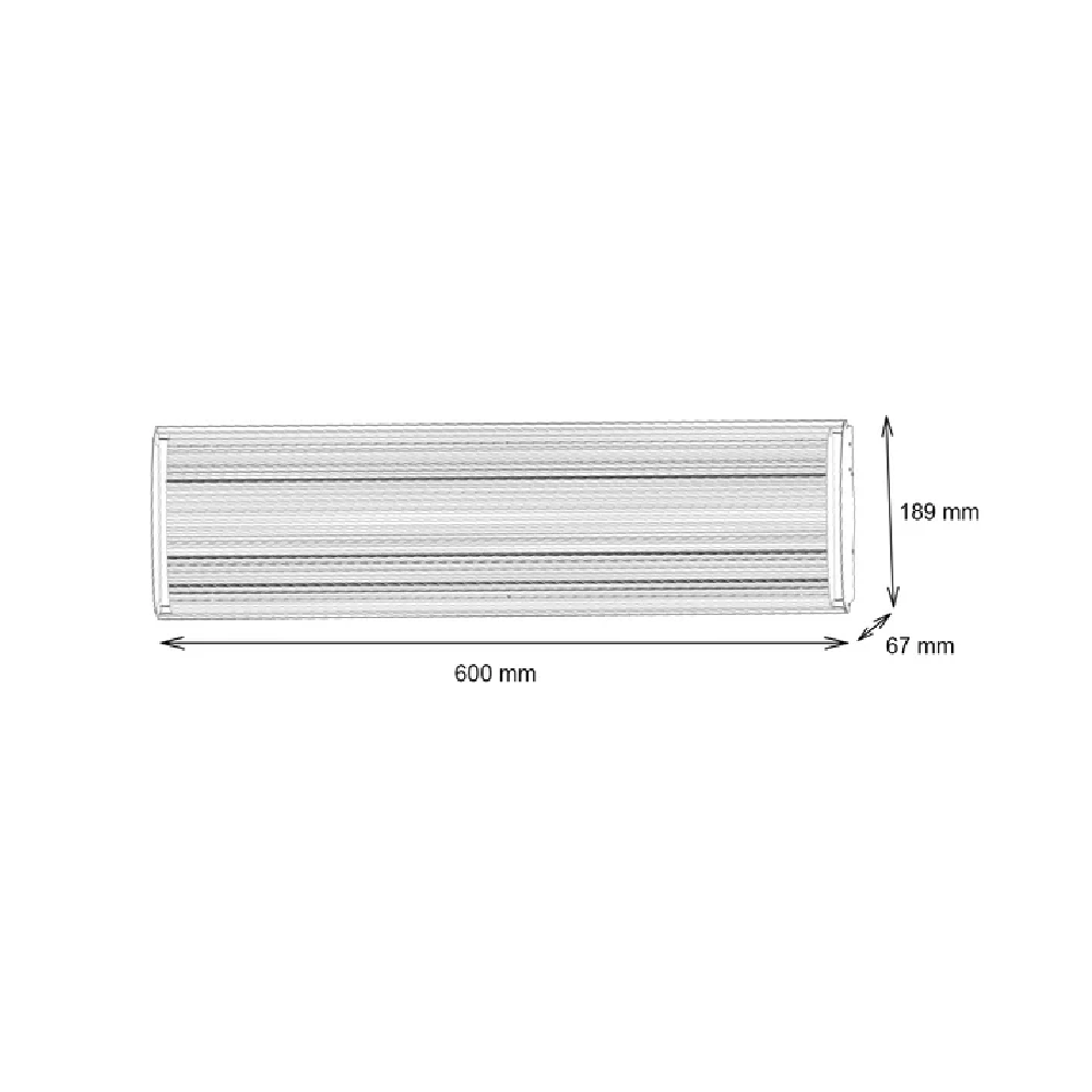 Heatbar 1000 Infrared Patio Heater