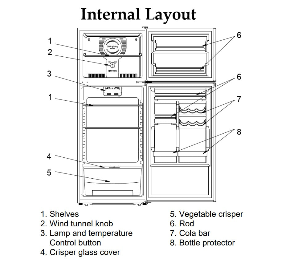 Lofra 60IGT Retro Vintage 1950's Retro No Frost Fridge Freezer 280Ltr (Custom 2-4 Weeks)