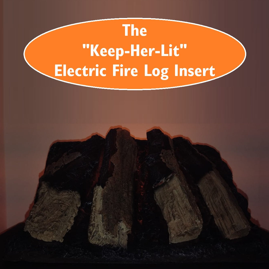 The Flamora “Keep-Her-Lit” Electric Imitation Flame Effect Inset Fire