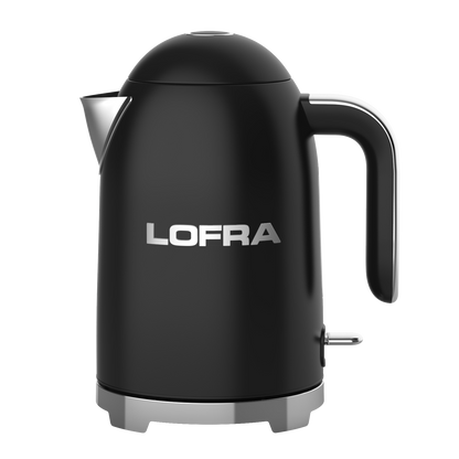 Classic Italian Lofra Dolcevita Retro Styled Kettle Range in Matt Black