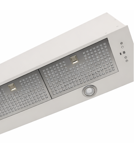 Luxair Novelle-Std 120cm Canopy Hood Built-In Kitchen Extractor Fan, Quiet Brushless Motor