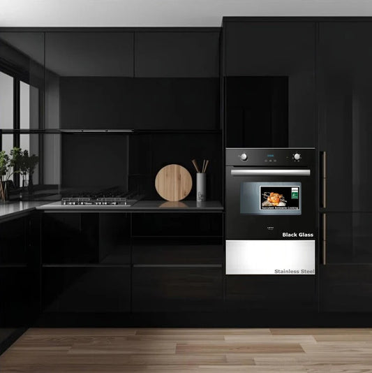 Built In Gas Double Oven 90cm Replacement Pack Gas Oven,Electric Grill,Rotisserie & Blank Panel
