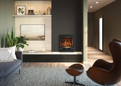 Gazco Logic HE Conventional Flue Coal Effect Gas Fire with Vogue Frame