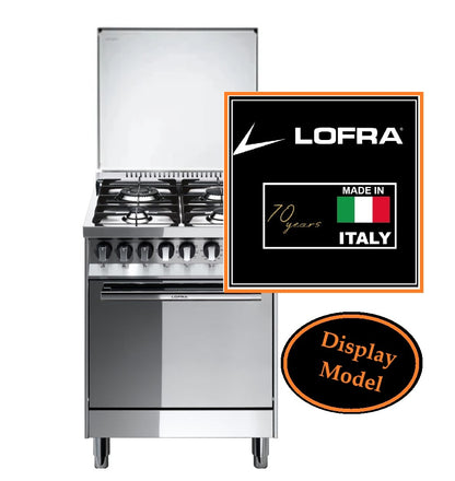 Lofra Maxima 60 Range Cooker with Lid , Fan Assited Gas Oven (Display Model Offer)