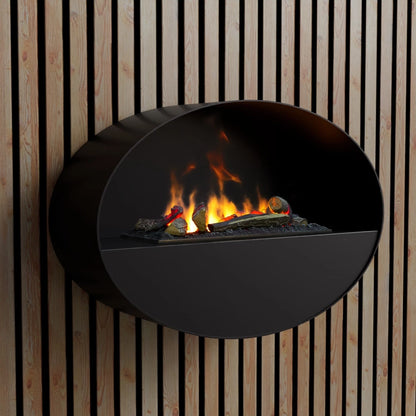 ScandiFlame Mystic Electric Wall-Mounted Water Vapour Smoked Light Fire Fireplace&nbsp;
