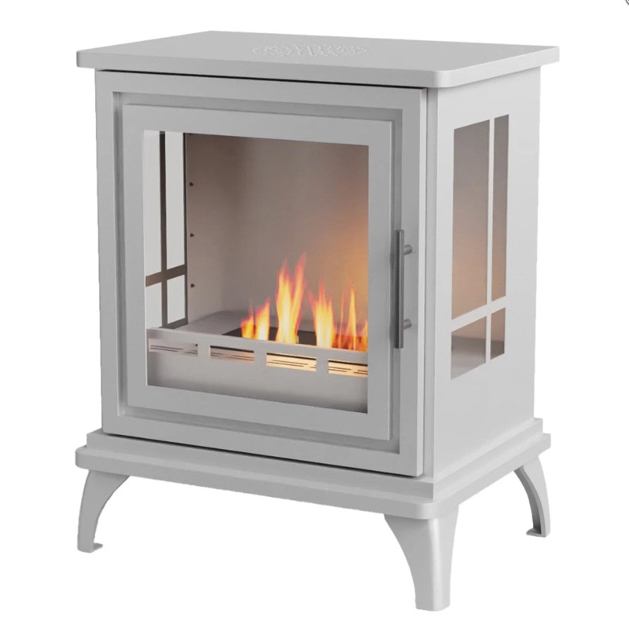 ScandiFlame Traditional Nashville Bioethanol Flueless Real Flame Fire Stove