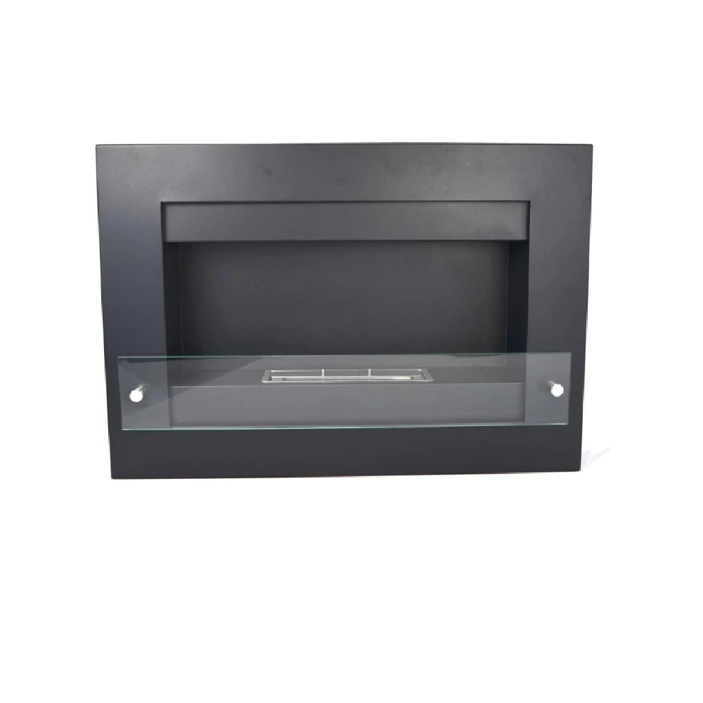 Scandi-Flame Nebraska Wall Mounted Bioethanol Flueless Real Flame Fire