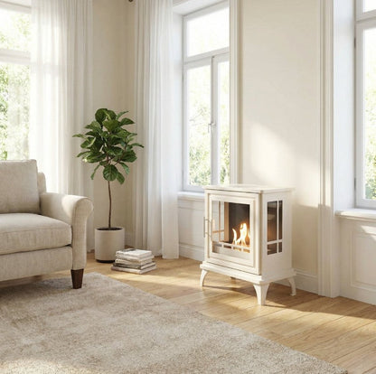ScandiFlame Traditional Nashville Bioethanol Flueless Real Flame Fire Stove